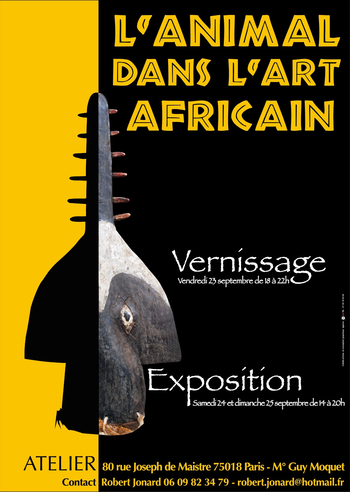 Affiche Art Africain